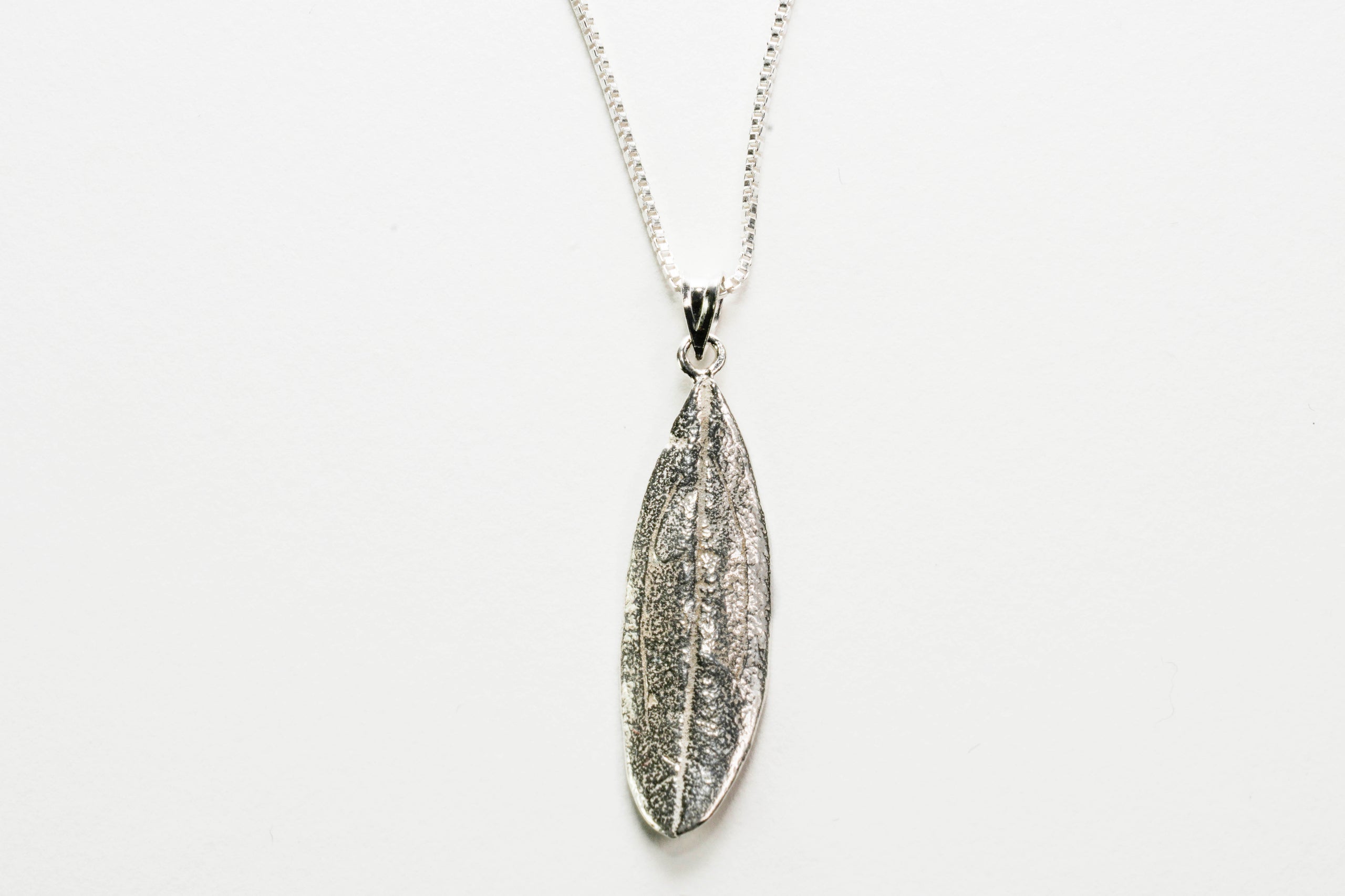 Natural olive leaf pendant palestine fair trade australia
